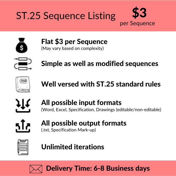 ST.25 Sequence Listing
