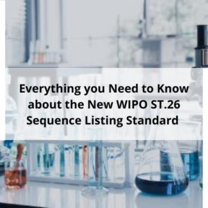 ST.26 Sequence Listing Standard
